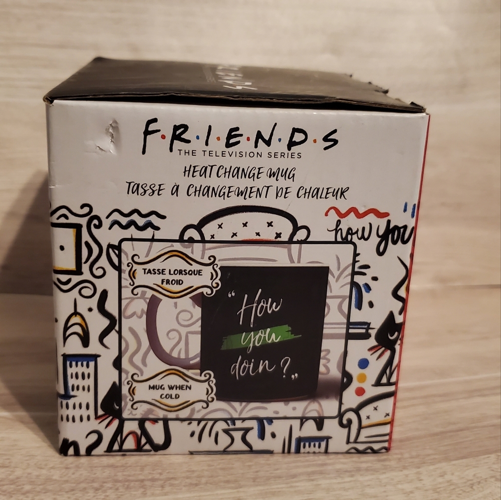 Friends changing color mug